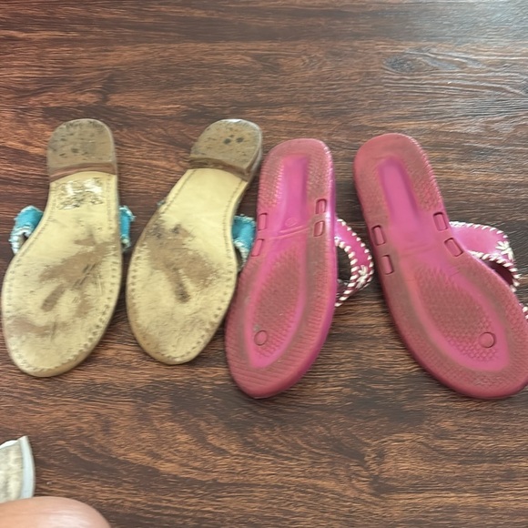 Colorful Beaded Sandals Set - Picture 2 of 5